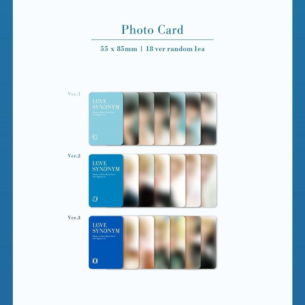 WONHO - 1st Mini Album: Love Synonym (#2) Right for Us - EmpressKorea