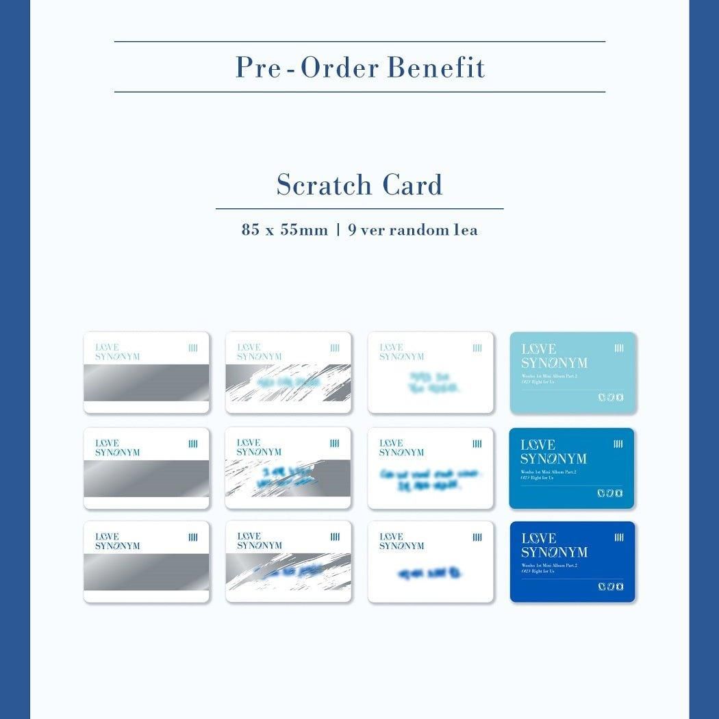 WONHO - 1st Mini Album: Love Synonym (#2) Right for Us - EmpressKorea