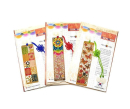 WaraKorea Traditional Pattern Metal Rectangular Bookmark - EmpressKorea
