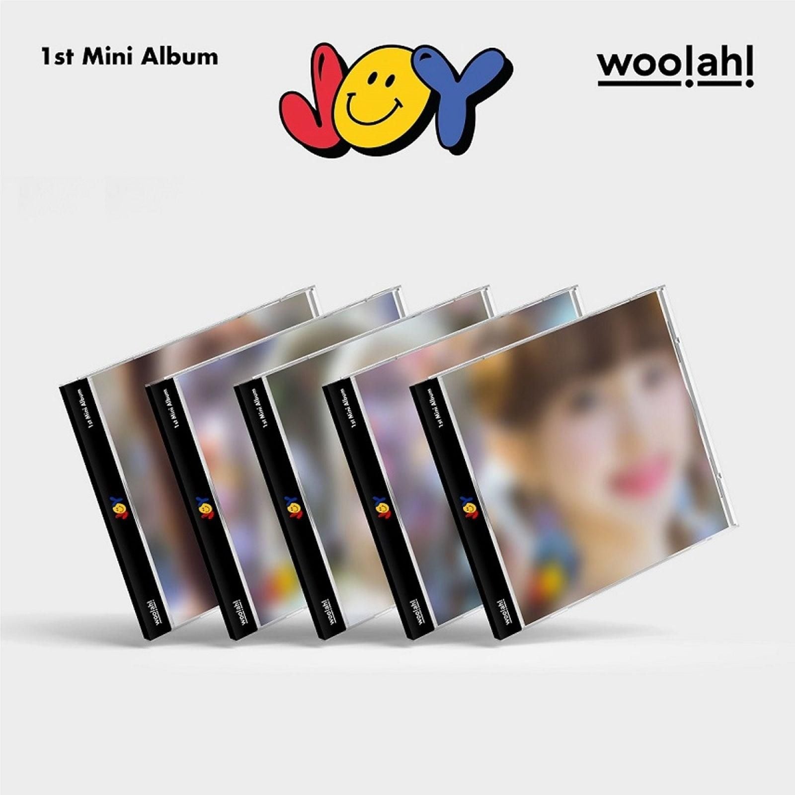 Woo!ah! - 1st Mini Album: JOY (Jewel ver.) Limited - EmpressKorea