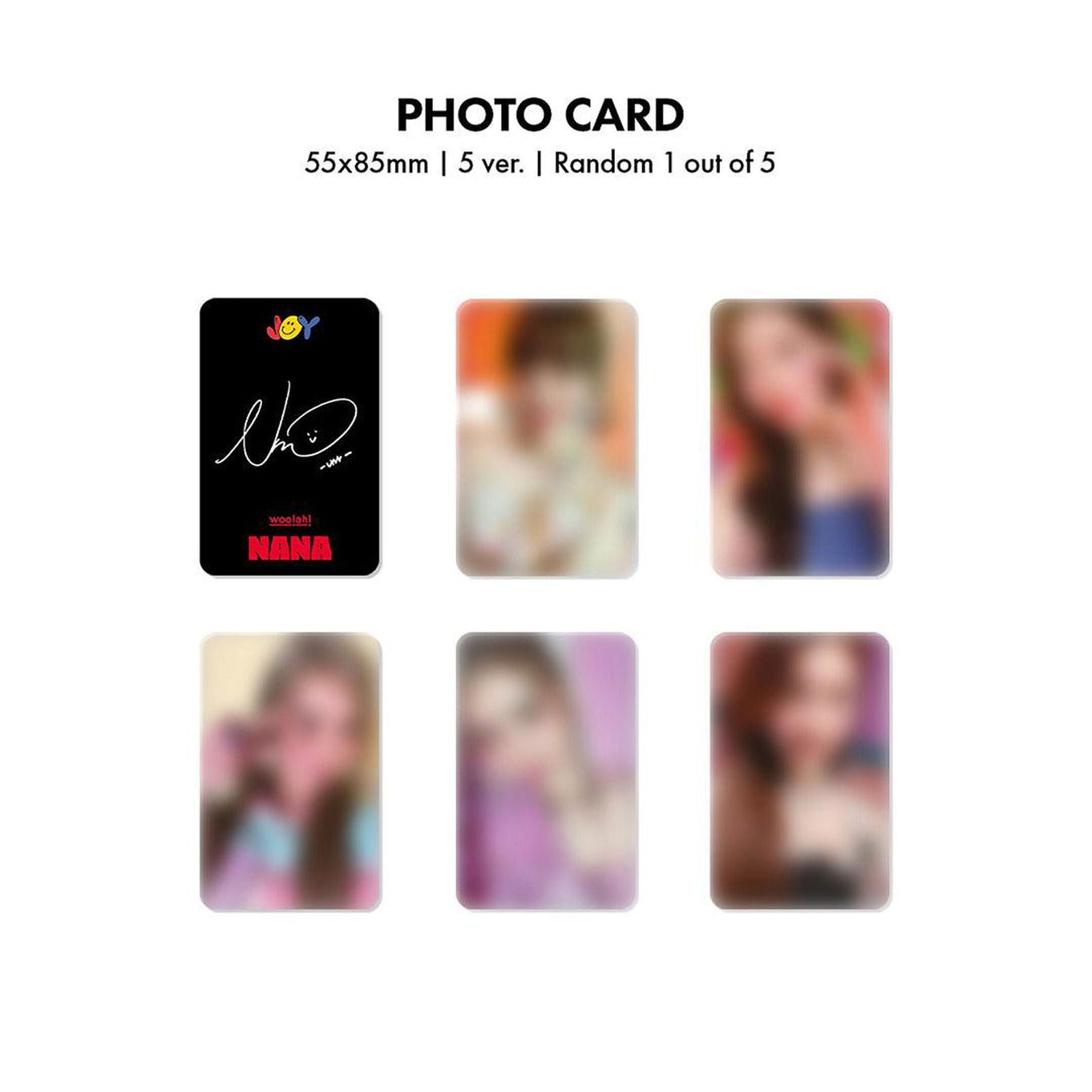 Woo!ah! - 1st Mini Album: JOY (Jewel ver.) Limited - EmpressKorea