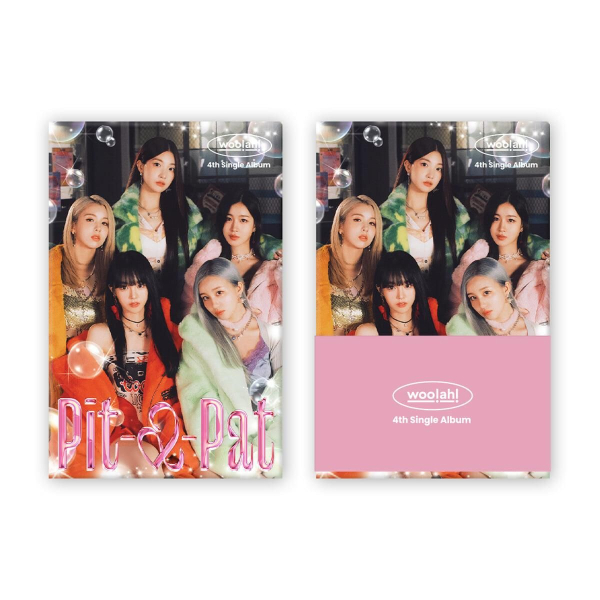 Woo!ah! - 4th Single Album: Pit-a-Pat (Poca Ver.) - EmpressKorea