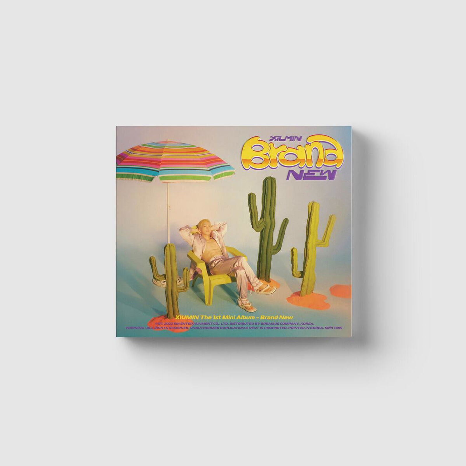 XIUMIN - 1st Mini Album: Brand New (Digipack Ver.) - EmpressKorea