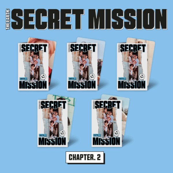 MCND - 4th Mini Album : THE EARTH: SECRET MISSION Chapter.2 [Nemo Album Light ver.] [1 out of 5 versions will be sent randomly]