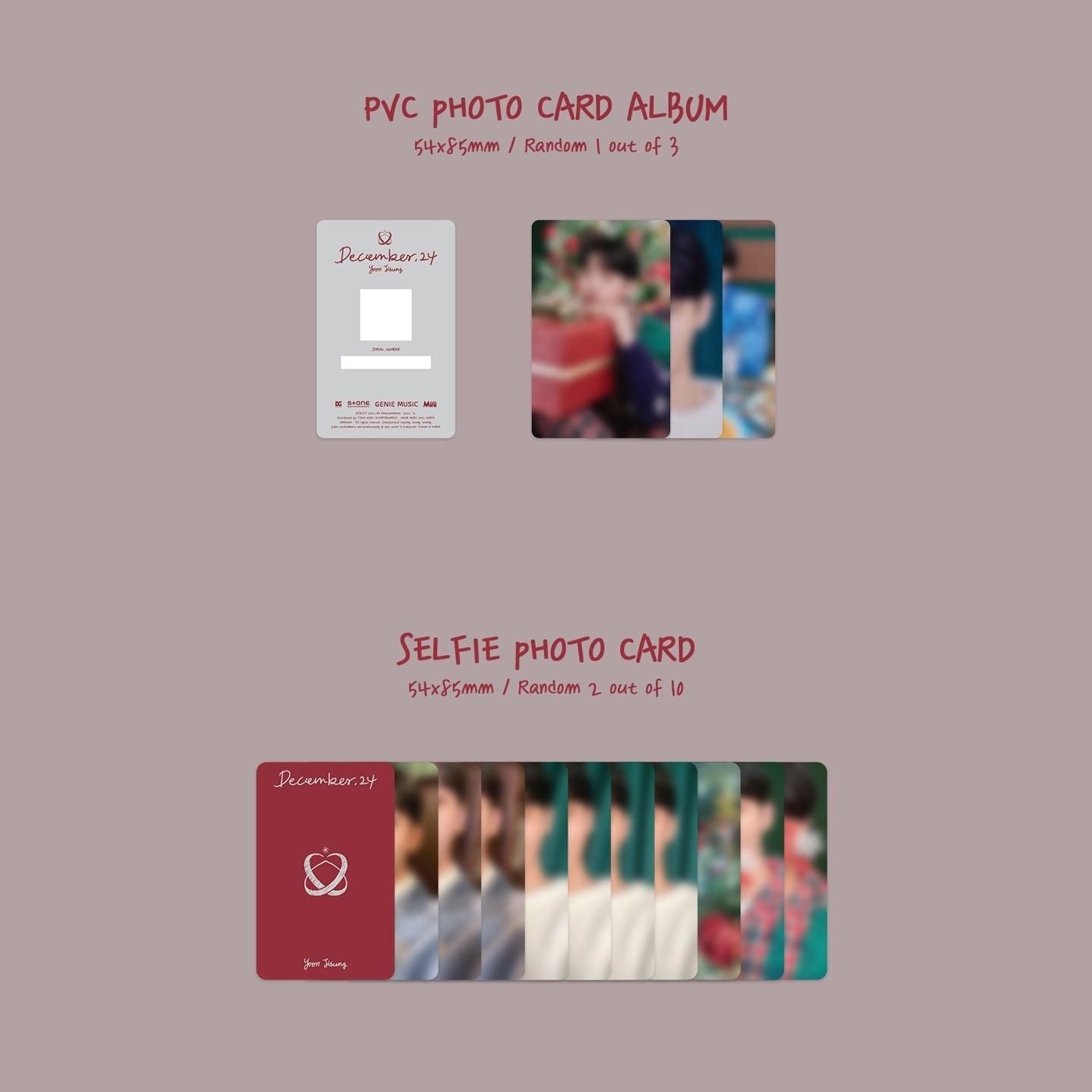 Yoon Jisung - 2nd Single Album: 12월 24일 December 24 (Platform Ver.) - EmpressKorea