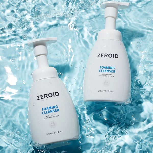 ZEROID FOAMING CLEANSER 240ml - EmpressKorea