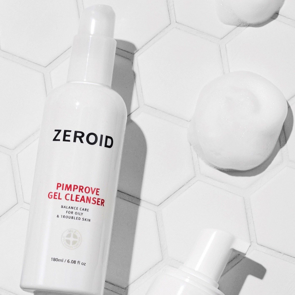 ZEROID PIMPROVE GEL CLEANSER 180ml - EmpressKorea