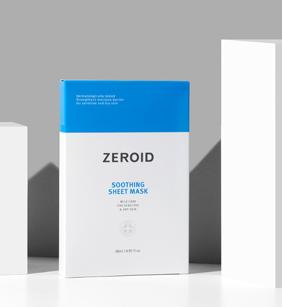 ZEROID SOOTHING SHEET MASK 28ml*5pack - EmpressKorea