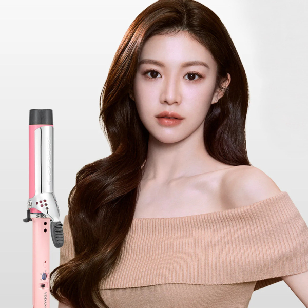 VODANA Glamwave Curling Iron FV 36mm Pink
