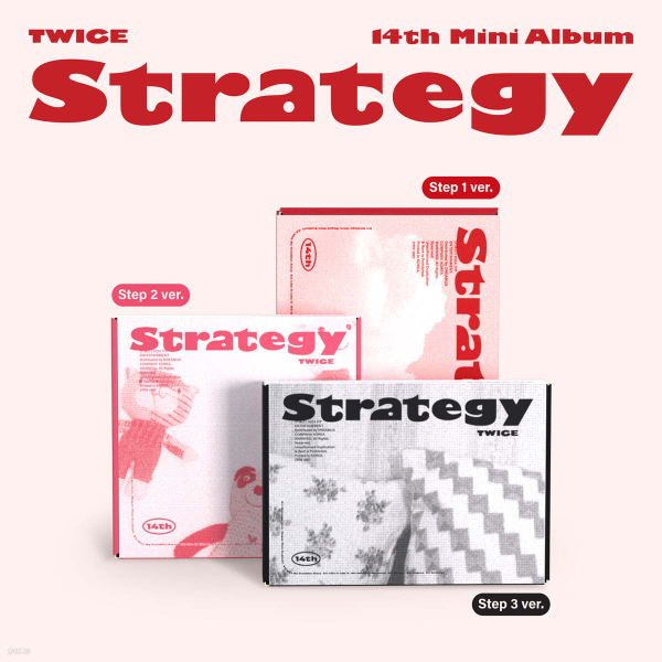 TWICE - 14th Mini Album : STRATEGY [Random Delivery]