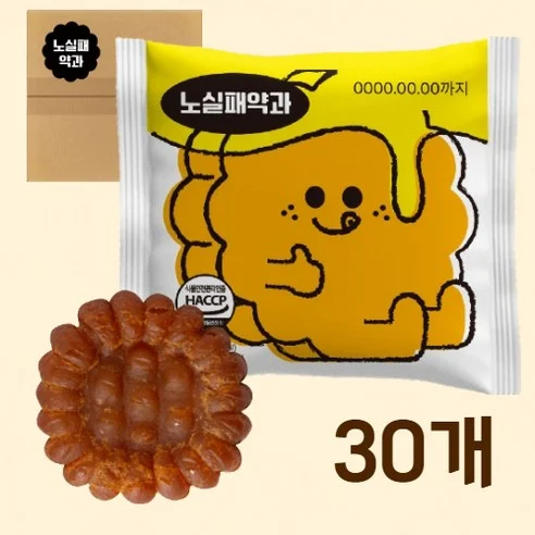 노실패식품관 Honey Yakgwa 30g*30ea