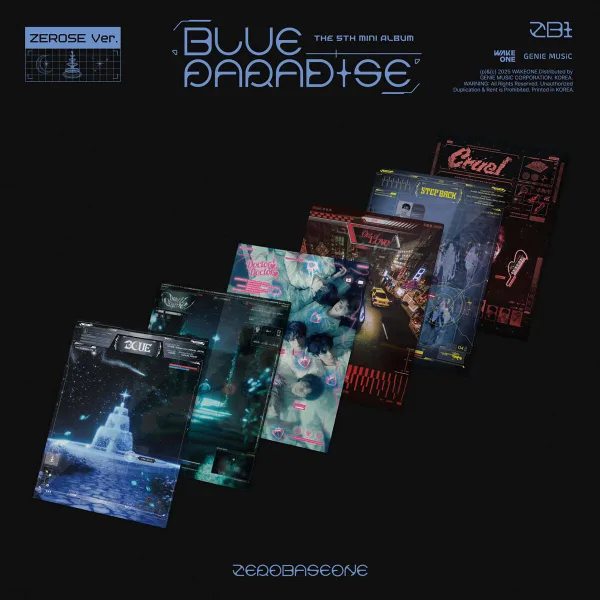 ZEROBASEONE - 5th Mini Album: BLUE PARADISE [ZEROSE Ver.](Random delivery)