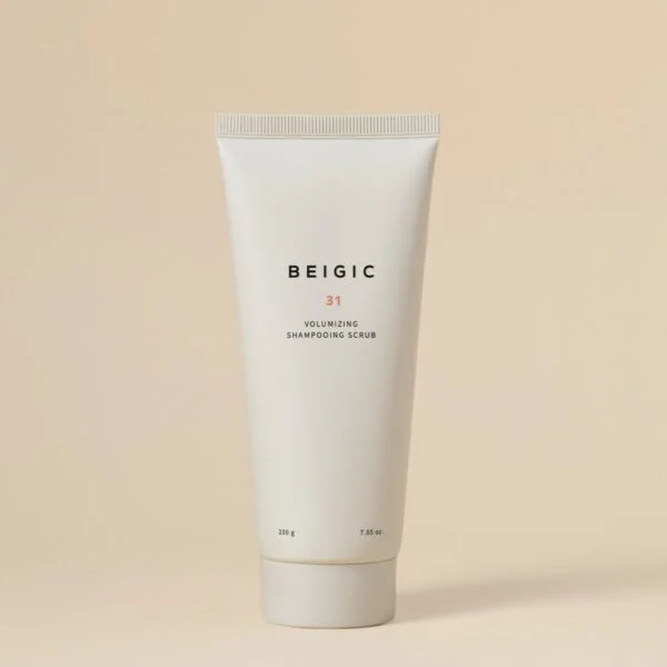 "meta_description": "Boost scalp health with BEIGIC Volumizing Shampooing Scrub. Experience instant volume with sea salt exfoliation.",