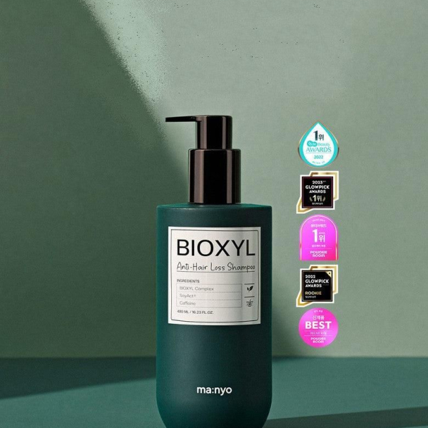 ma:nyo Factory BIOXYL Hair Loss Shampoo 480ml (Alleviates hair loss symptoms) - EmpressKorea