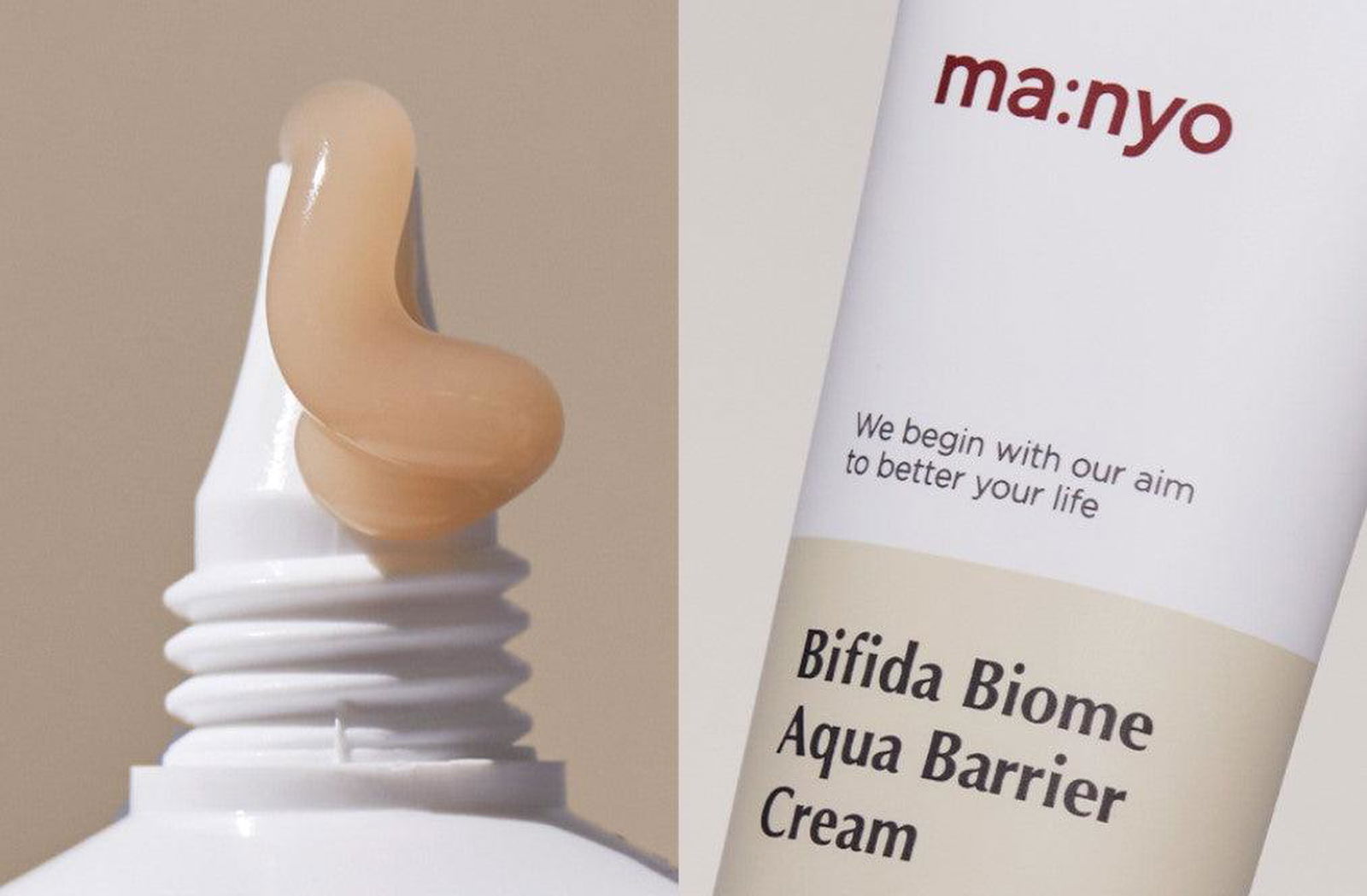 ma:nyo Factory Bifida Biome Aqua Barrier Cream 80ml - EmpressKorea