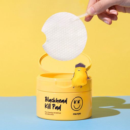 ma:nyo Factory Blackhead Pure Cleansing Oil Kill-Pad 50Pads 200ml - EmpressKorea