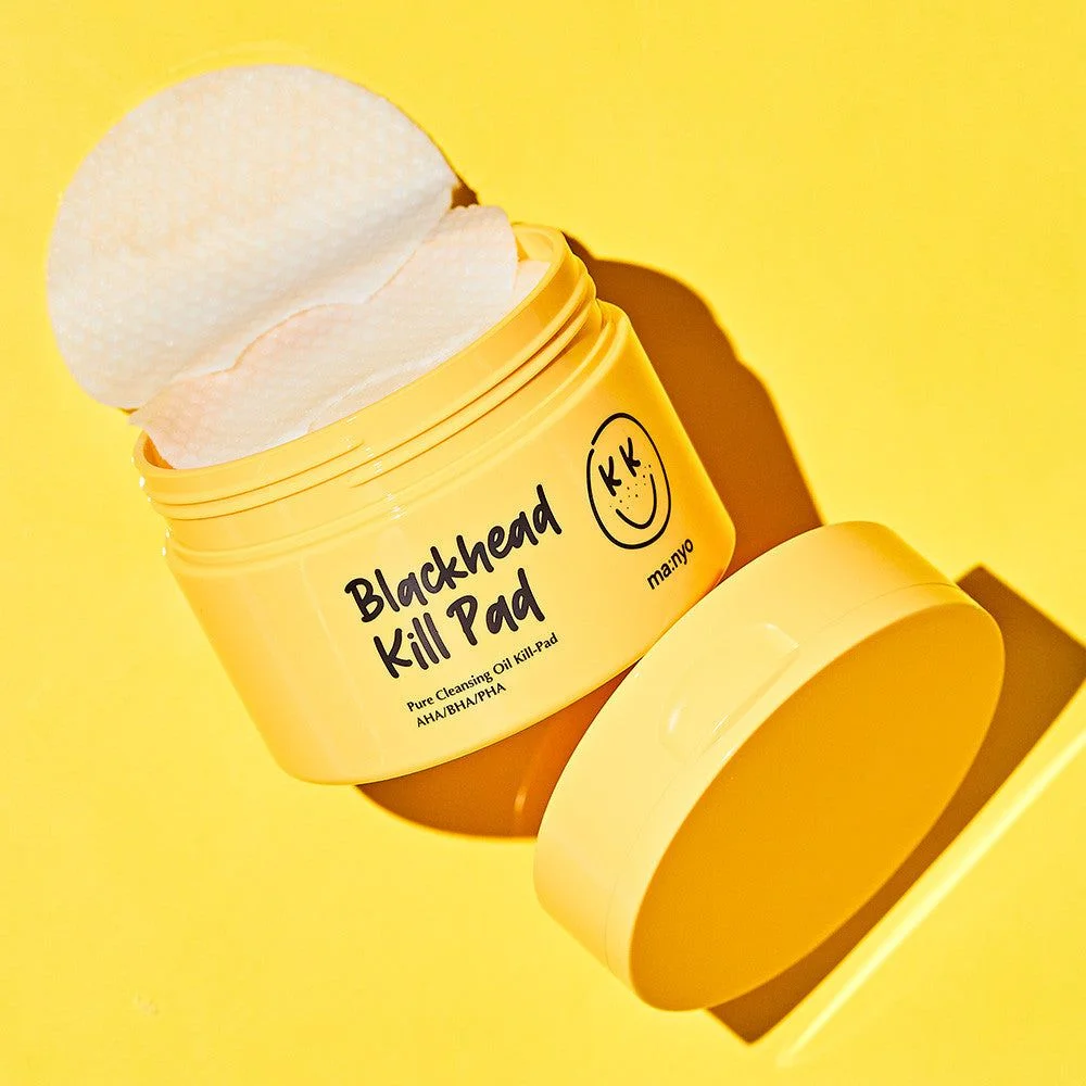 ma:nyo Factory Blackhead Pure Cleansing Oil Kill-Pad 50Pads 200ml - EmpressKorea