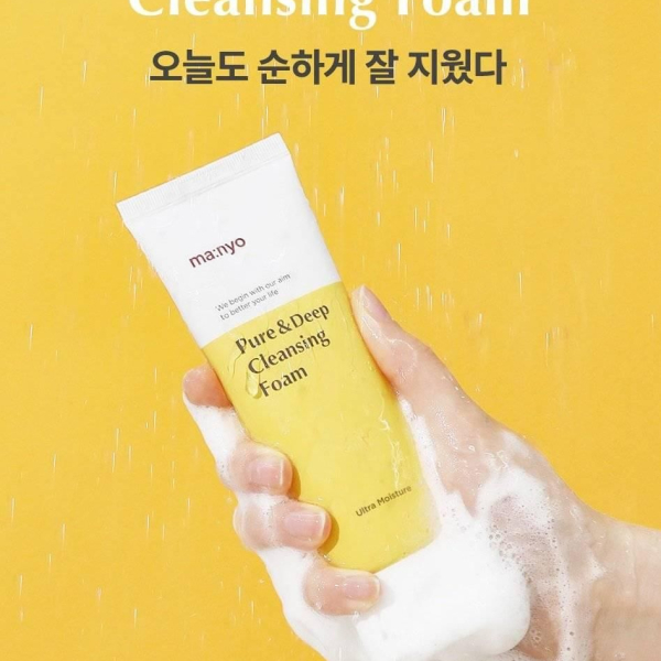 ma:nyo Factory Pure & Deep Cleansing Foam 100ml - EmpressKorea