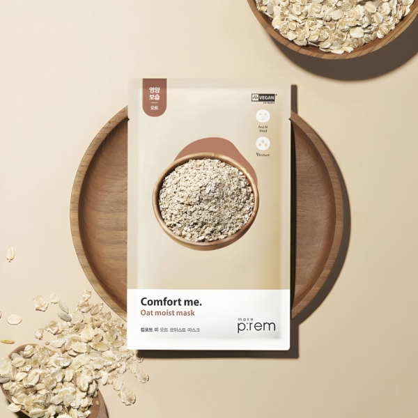 make p:rem Comfort Me. Oat Moist Mask 25ml*5pack - EmpressKorea