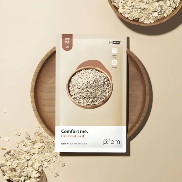 make p:rem Comfort Me. Oat Moist Mask 25ml*5pack - EmpressKorea