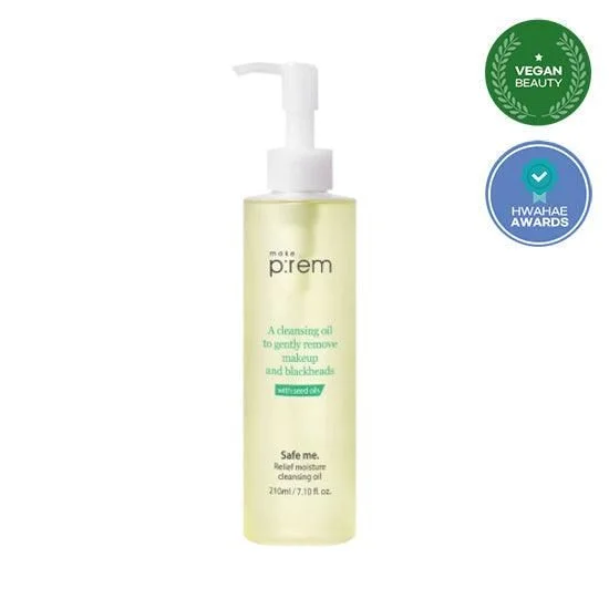 make p:rem Safe Me. Relief Moisture Cleansing Oil 210ml - EmpressKorea