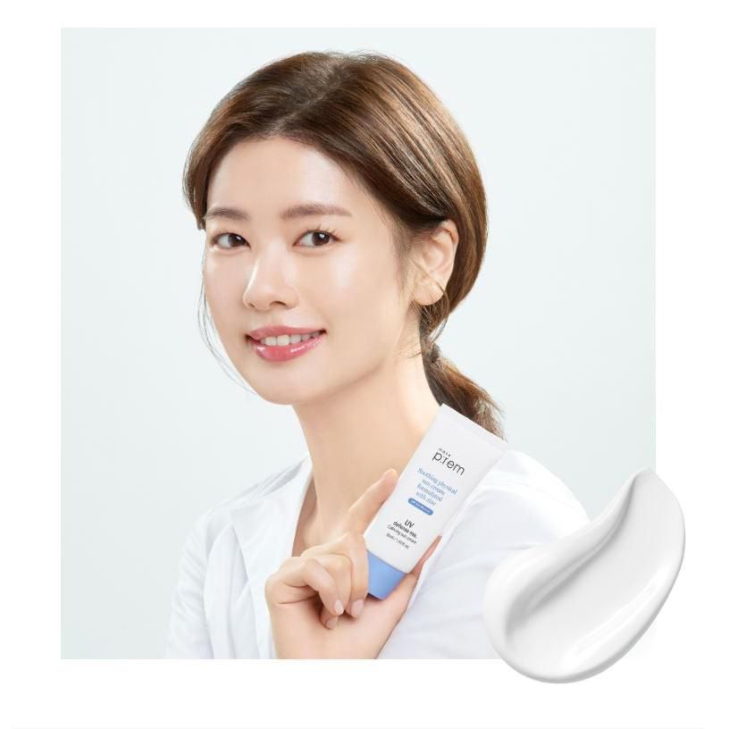 make p:rem UV Defense Me. Calming Sun Cream SPF 50+ PA++++ 50ml - EmpressKorea