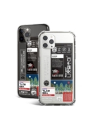 mans King Sejong the Great Hunminjeongeum iPhone Case Transparent Bumper - EmpressKorea