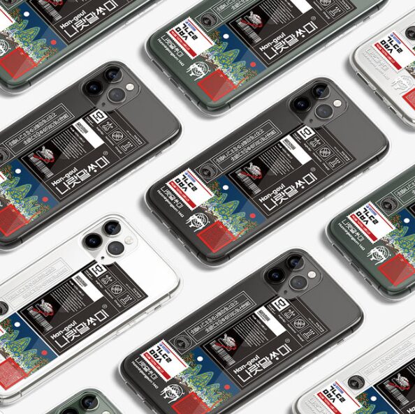 mans King Sejong the Great Hunminjeongeum iPhone Case Transparent Bumper - EmpressKorea