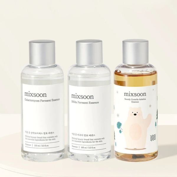 mixsoon Essence Layering Set No.1 (Galactomyces + Bifida + Centella asiatica) - EmpressKorea