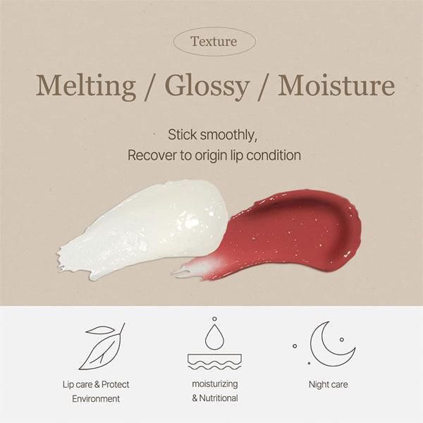 mixsoon Vegan Melting Lip Balm (2 Colors) 4.1g - EmpressKorea