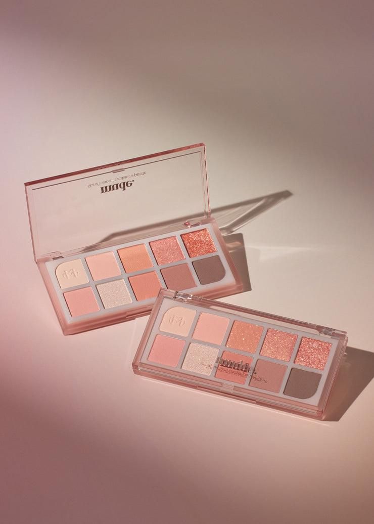 mude Shawl Moment Eyeshadow Palette #03 Peach Memory 7g - EmpressKorea