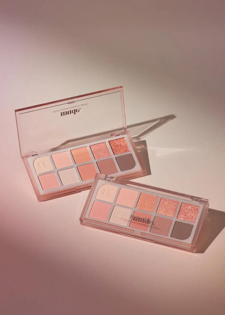 mude Shawl Moment Eyeshadow Palette #03 Peach Memory 7g - EmpressKorea