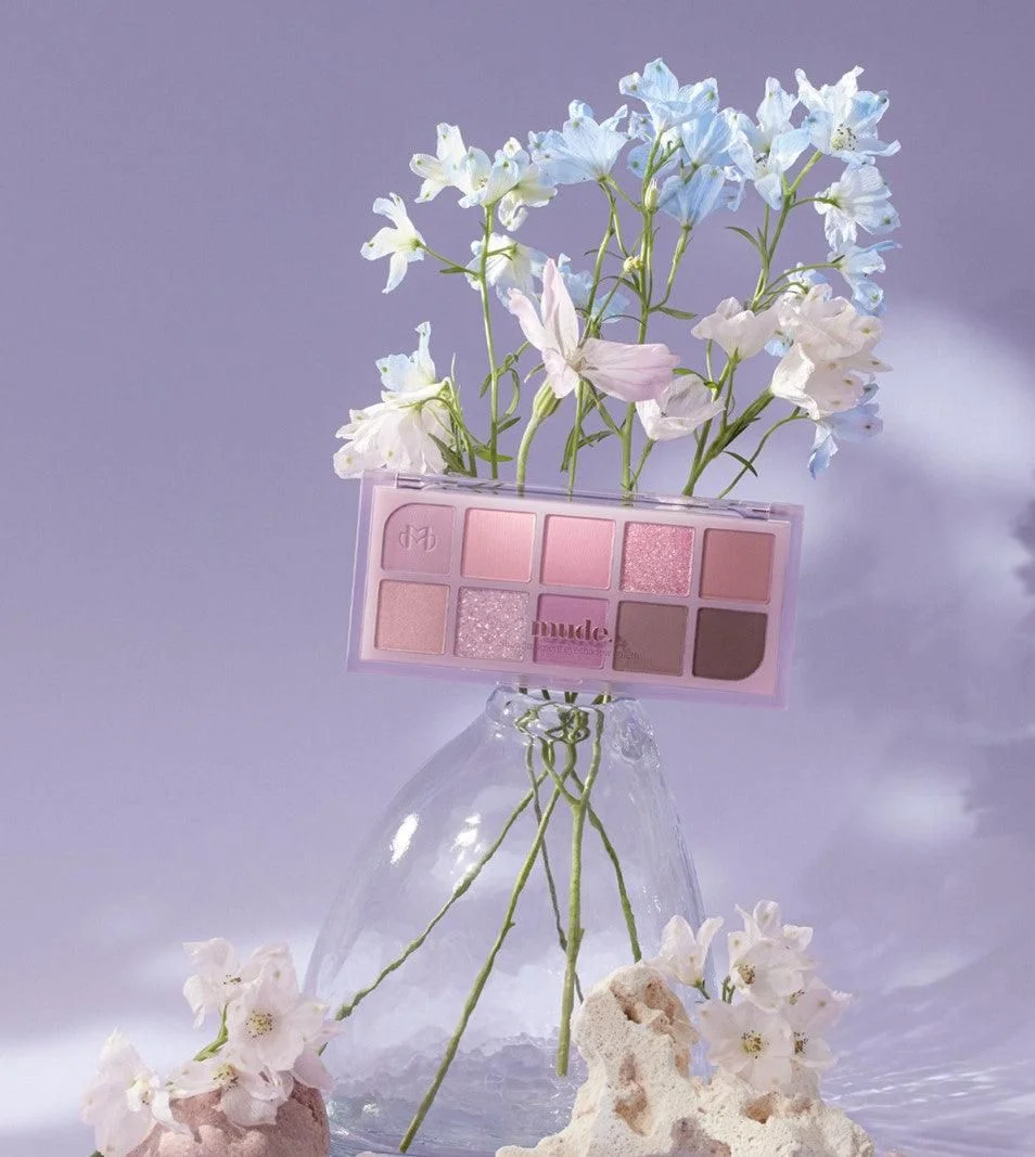 mude Shawl Moment Eyeshadow Palette #04 Lilac Moment 7g - EmpressKorea