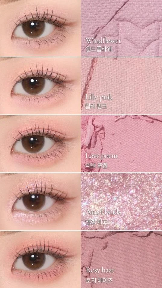mude Shawl Moment Eyeshadow Palette #04 Lilac Moment 7g - EmpressKorea