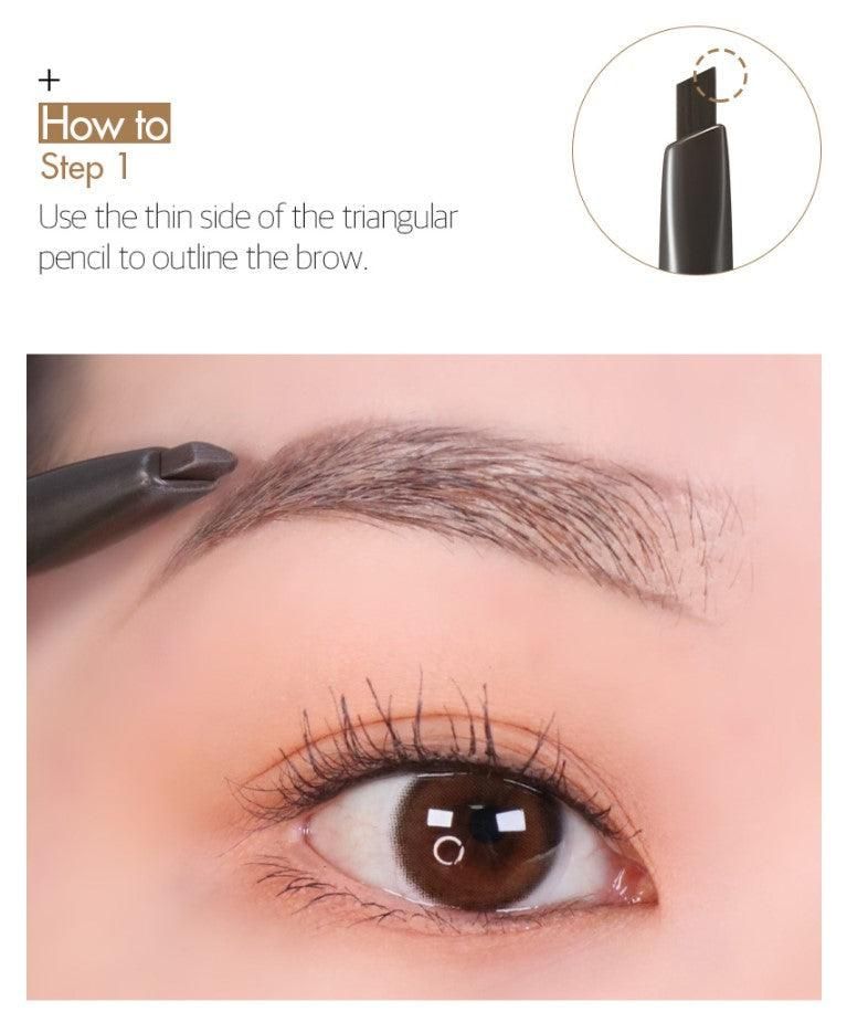 too cool for school Artclass Brow Designing Pencil (3 Colors) 0.18g - EmpressKorea