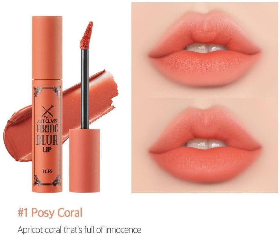 too cool for school Artclass Fixing Blur Lip (5 Colors) 4.5g - EmpressKorea