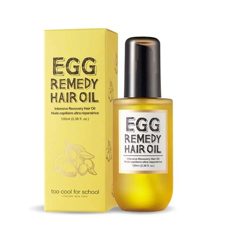 too cool for school Egg Remedy Hair Oil 100ml - EmpressKorea
