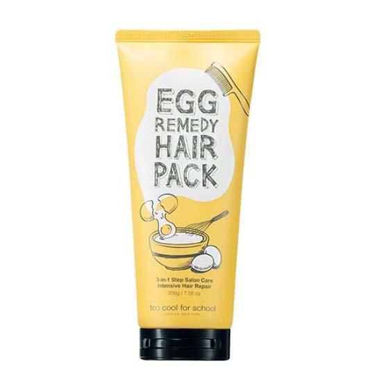 too cool for school Egg Remedy Hair Pack 200g - EmpressKorea