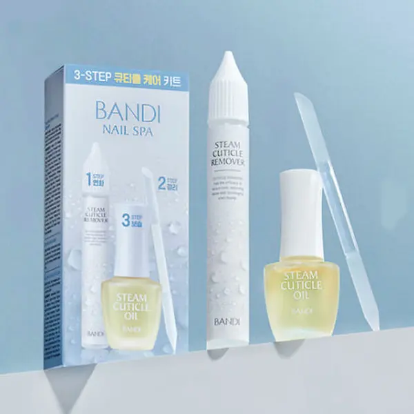 "meta_description": "Salon-quality Cuticle Care at home with BANDI's 3-Step Kit. Enjoy flawless nails instantly!",