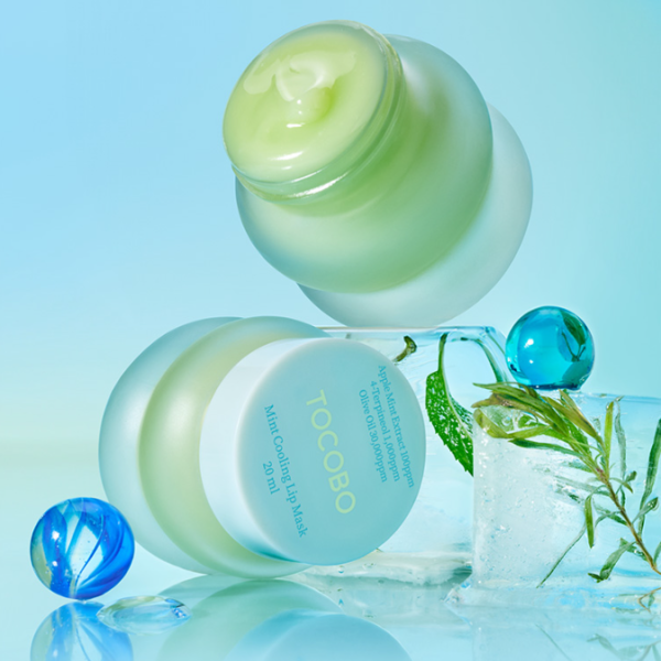 "meta_description": "TOCOBO Mint Cooling Lip Mask soothes and refreshes tired lips with a vegan formula. Experience instant cooling relief!",