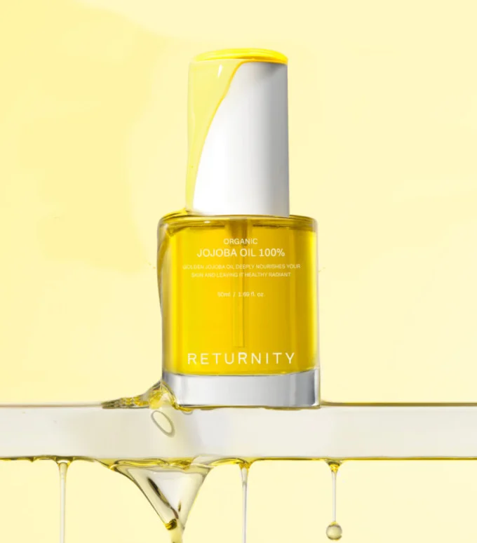 RETURNITY Organic Jojoba Oil 100% 50ml - Cosmetics - View 1