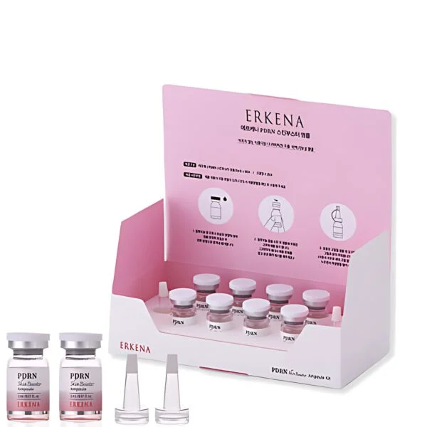 "meta_description": "Boost skin with ERKENA's PDRN booster for fine lines and freckles.",