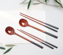 "meta_description": "Elevate your dining with Korean lacquer elegance in LEESHIN's premium spoon & chopstick set.",