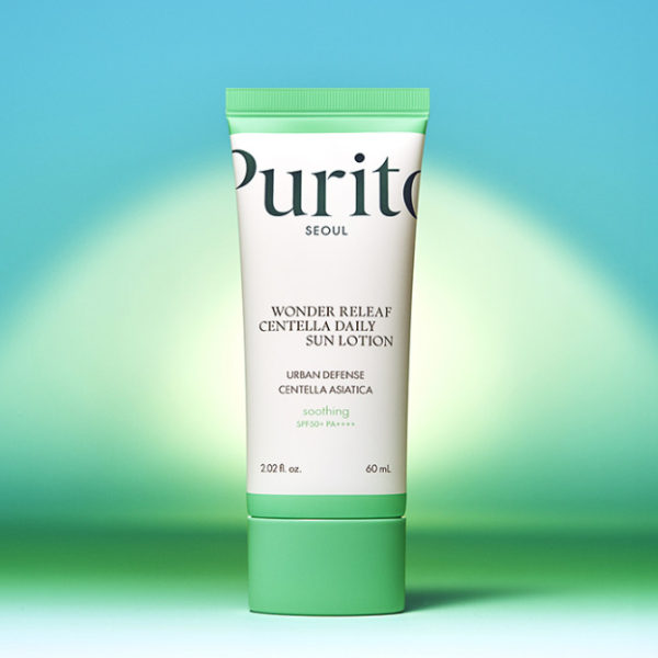 PURITO Seoul Wonder Relief Centella Daily Sun Lotion SPF50+ PA++++ 60ml - Cosmetics - SKU: EK310058