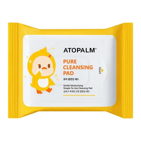 ATOPALM Pure Cleansing Pads 62g, 30 Count×2 Pack