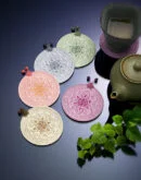 "meta_description": "Embrace Korean craft with the Star Gift Nubi Coaster Set, featuring elegant lotus patterns.",