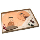 "meta_description": "Discover elegance with the Star Gift Genre Painting Fan Set, featuring Korean art.",