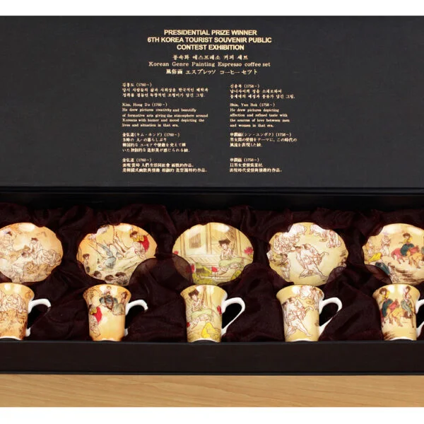 Star Gift Genre Painting Espresso Cup (Set of 5) - Collectibles & Memorabilia