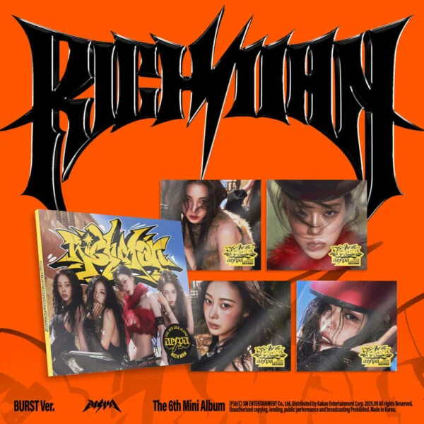 aespa - 6th Mini Album: Rich Man [BURST Ver.] [Random 1 out of 5 Versions] - Girl Group