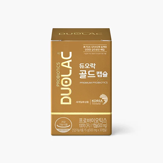 DUOLAC Gold Capsule Premium Probiotics 500mg x 30capsules